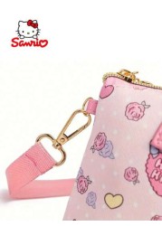 Sanrio 1pc Hello Kitty Sanrio Multipurpose Tote Cute Anime Shoulder Bag Cinnamoroll Tote Kids Tote Teen Tote For Christmas Gifts