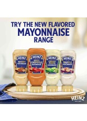 Heinz Spicy Chipotle Mayonnaise Top-Down Squeeze Bottle 225ml