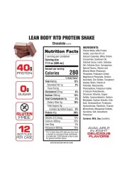 Labrada Lean Body Chocolate Flavoured Protein Shake 500ml