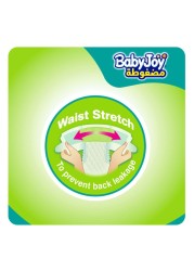 Baby Joy Compressed Diamond Pants Large Size 4 10-18kg Mega Pack 60 Pants