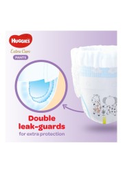 Huggies Extra Care Soft Cloud Culottes Baby Diaper Pants Size 6 15-25kg Jumbo Pack 40 Pants
