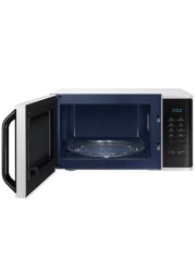 Samsung Solo Microwave Oven, 23L, MS23K3513AW, White/Black