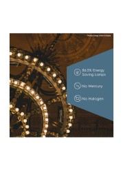 Electrolux E14 LED Candle Lamp 5.4W Warm White