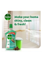 Dettol Antibacterial 3x Power Floor Cleaner Pine 900ml Pack of 2