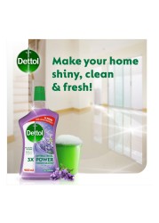 Dettol Antibacterial 3x Power Floor Cleaner Lavender 900ml Pack of 2