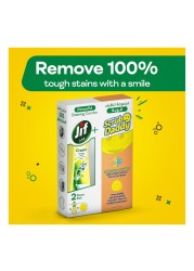 Jif Multipurpose Cream Cleaner Lemon 500ml And Scrub Daddy Multipurpose Scratch-Free Scrubber