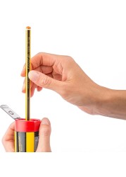 Staedtler Noris 122-HBA HB Pencils 2 PCS and Sharpener 511-004