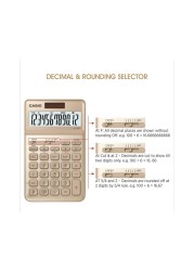 Casio Premium And Stylish Desktop Calculator JW-200SC