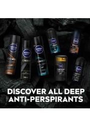 NIVEA MEN Antiperspirant DEEP Black Carbon Stick 50ml