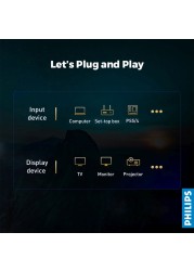 فيليبس كابل HDMI مع إيثرنت SWV5510 بطول 1.5 متر أسود