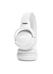 JBL Tune 520BT Headphones With Mic Bluetooth Pure Bass Over-Ear White