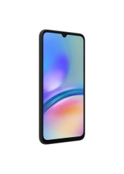 سامسونغ A05S هاتف ثنائي الشريحة، RAM سعة 4 غيغابايت، 128 غيغابايت، يدعم 4G LTE - أسود