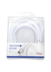 Home Pro PVC Shower Hose White 1.5m