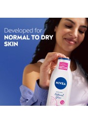 NIVEA Body Lotion, Normal to Dry Skin, Natural Glow, Vitamin C, 250ml
