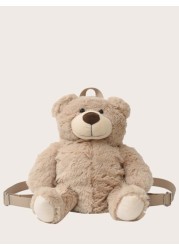 Fashionable And Cute Plush Bear Funny Backpack Cute Cartoon Backpack Plush Zipper Backpack The Best Backpack For Going Out And Taking Photos
