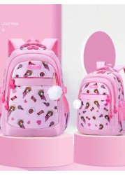Cute Lightweight Anti Tumbling Backpack Children s Backpack School Backpack Teen Girls Backpack 15 6 Inch Laptop Backpack With Pom Pom Backpack Travel Backpack Casual Back To School Gift Cute Cartoon