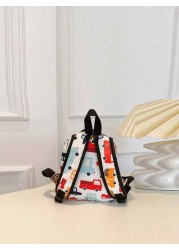 1pc Mini Children Backpack Cartoon Dinosaur Unicorn Pattern Baby Cute Kindergarten Schoolbag Waterproof Kids Bags Boys Girls Backpacks
