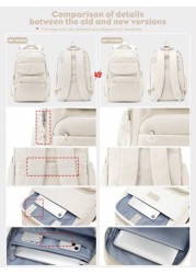 New School Backpack Laptop Backpack Fits 14 15 6 Inch Notebook For Girl Boy Lightweight Durable School Bookbag Water Resistant Schoolbag Book Bag