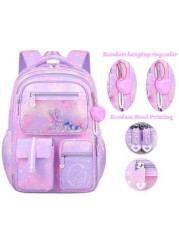 1pc Girls Backpack Outdoor Travel Bag Large Capacity School Bag Bookbag 15 6 Inch Laptop Backpack Stylish Casual Shoulder Bag Multi Pocket Backpack With Heart Shaped Plush Pendant Suitable For Teenage