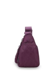Casual Style Large Capacity Red Canvas Messenger Bag Unisex Lightweight Adjustable Shoulder Strap Zipper Closure Polyester Lining Multi Compartment Casual Shoulder Bag Crossbody Wallet