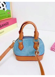 1pc Fashionable Textured Small Bag Fashionable Casual Shoulder Messenger Bag High End Korean Small Shell Bag Handbag Messenger Bag Lipstick And Coin Accessories Bag Pu Material High End Solid Color Co