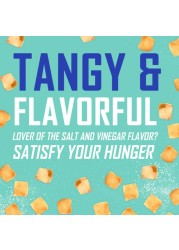 Smiths Square Crisps Salt N Vinegar Flavour 25g