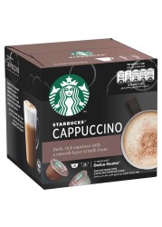 Starbucks Cappuccino Dolce Gusto Coffee Pods 12 Pods