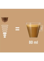 Nescafe Dolce Gusto Espresso Macchiato Cortado Coffee, 16 Capsules