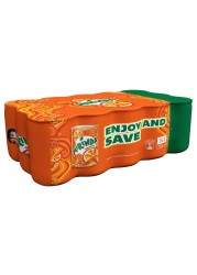 Mirinda Orange Carbonated Soft Drink Mini Cans 155ml Pack of 15