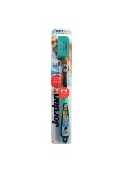 Jordan Step By Step Toothbrush 6-8 Years Multicolour