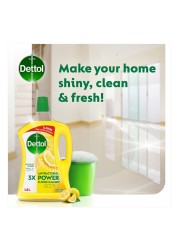 Dettol Lemon Multi Purpose Cleaner 1.8L Pack of 2