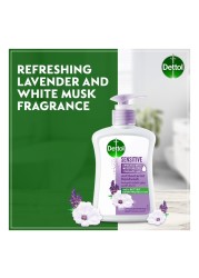 Dettol Sensitive Antibacterial Liquid Handwash 200ml Pack of 3