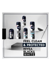 NIVEA MEN Antiperspirant Spray for Men Black and White Invisible Protection Fresh 200ml