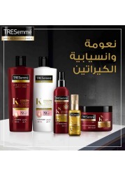 TRESemm&eacute; Keratin Smooth &amp; Straight Shampoo With Argan Oil Enjoy Up To 72 Hours Of Frizz Control 400ml