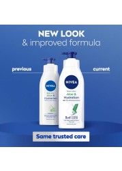 NIVEA Body Lotion Hydration Aloe Vera Normal to Dry Skin 400ml
