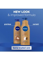 NIVEA Body Lotion Dry Skin Cocoa Butter Vitamin E 400ml