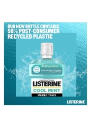Listerine Mouthwash Cool Mint Milder Taste 500mlx3