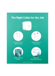 Aukey Wall Charger White 20W