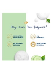 Dove Go Fresh Refreshing Body Wash For Skin Nourishing, Cucumber And Green Tea 750ml