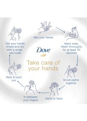 Dove Care And Protect Pampering Shea Butter And Vanilla Hand Wash White 250ml