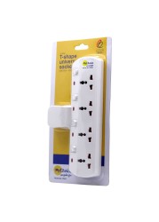 MyChoice 4-Way T-Shape Universal Wall Socket Adapter