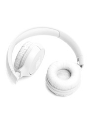 JBL Tune 520BT Headphones With Mic Bluetooth Pure Bass Over-Ear White