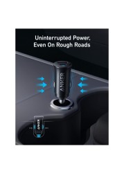Anker Car Charger with 2 Ports Black 30W