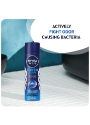 NIVEA MEN Antiperspirant Spray for Men Fresh Active Fresh Scent 150ml