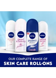 NIVEA Antiperspirant Roll-on for Women Protect &amp; Care No Ethyl Alcohol 50ml