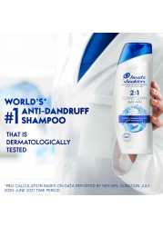 Head &amp; Shoulders Anti-Dandruff Shampoo And Conditioner 2-In-1 Classic Clean White 900ml