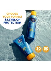 NIVEA SUN Spray Protect &amp; Refresh Water Resistant SPF 30 Spray 200ml