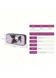 Sanrio 3D Fully Printed Cartoon 3 Piece Backpack Primary School Bag Children s Lunch Bag Pencil Bag Set Anime Kawaii Cartoon School Bag For Travel Storage Bag Makeup Bag Cosmetic Bag Vacation Organize
