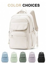 New School Backpack Laptop Backpack Fits 14 15 6 Inch Notebook For Girl Boy Lightweight Durable School Bookbag Water Resistant Schoolbag Book Bag