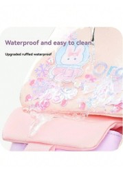 New Stylish Cute Kids Backpack Waterproof Lightweight Backpack For Elementary School Girls Aged 6 12 Years Old